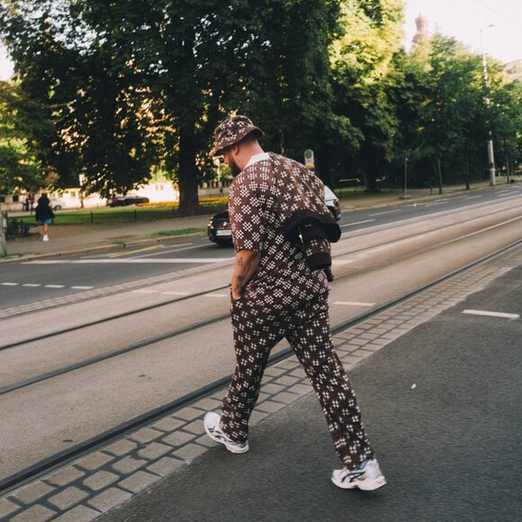 Bogey Boys | Pants | Bogey Boys Big Check Brown Pants Golf Pants